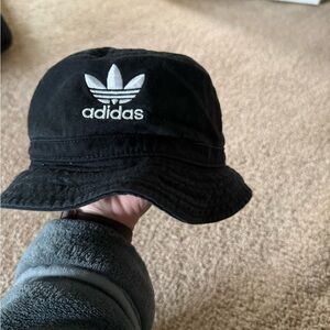 Adidas Black Bucket Hat